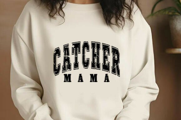 Catcher Mama SVG: Baseball Mom Season