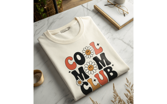 Cool Mom Club Retro SVG Design