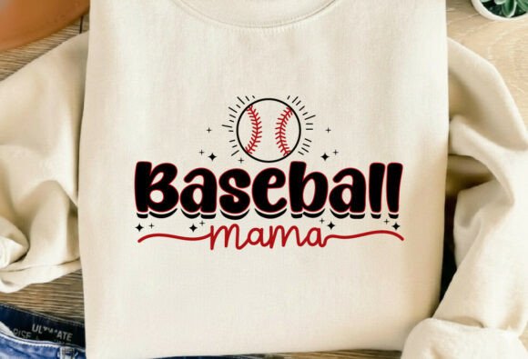 Elite Baseball Mama SVG Iconic Gameday S