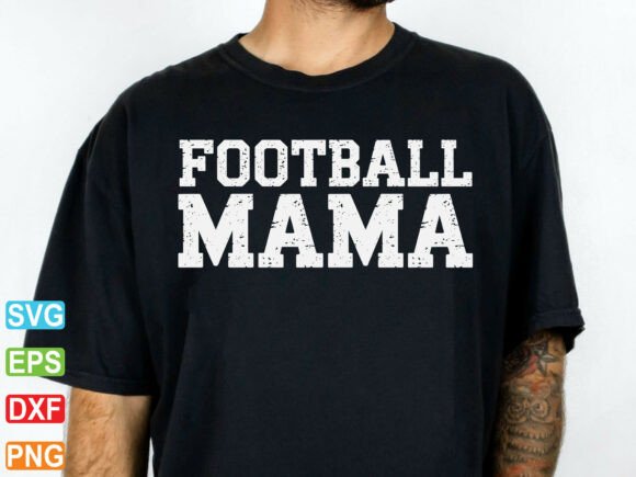 Football Mama SVG, Sports Mom PNG