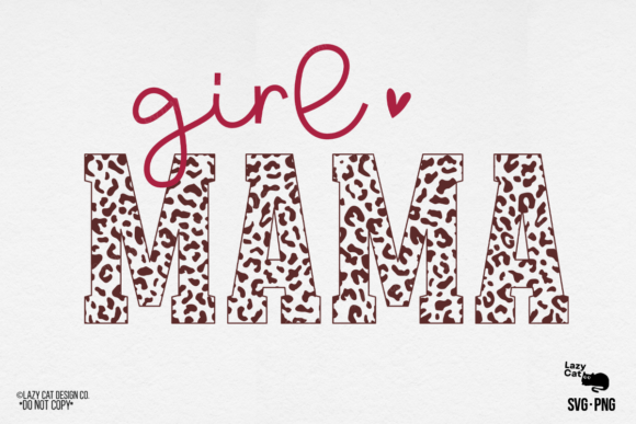 Mama Mom Mother Girl SVG PNG
